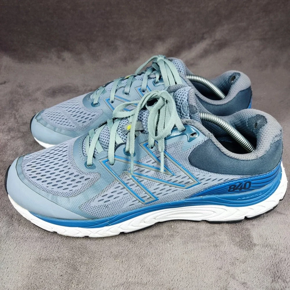 New Balance 840 Men's Running Shoes Gray Blue Size 11‎